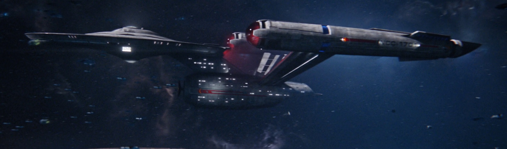 Das aktuelle CGI-Modell für Star Trek: Discovery.