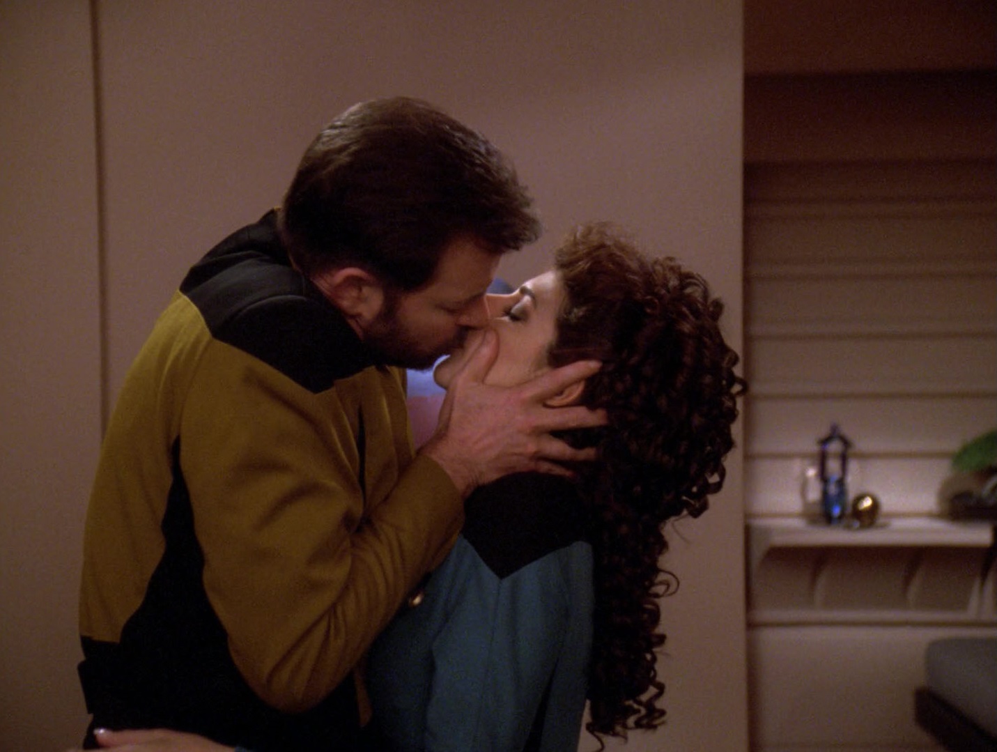 Deanna Troi und Thomas Riker