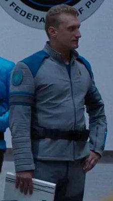 Uniformvariante in blau