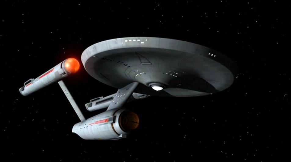 Das aktuelle CGI-Modell fü r Star Trek: Enterprise.