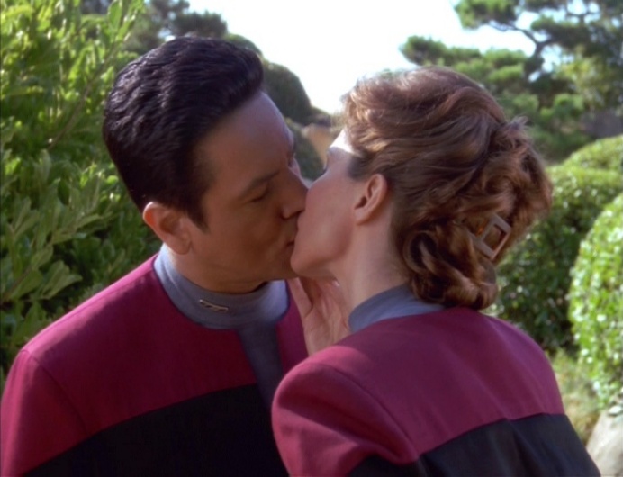 Chakotay und Valerie Archer