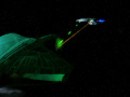 Warbird feuert auf Enterprise die einen Energiestrahl zu ihm schickt.jpg